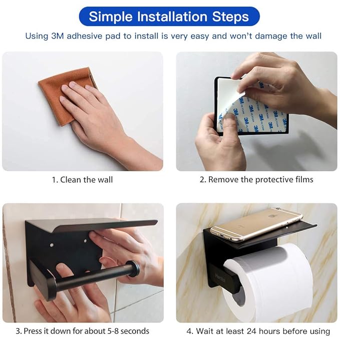 Suport pentru hartie igienica, Zola®, stil loft, otel negru, 13.5x10.7x10.2 cm, negru Suport pentru hartie igienica, Zola®, stil loft, otel negru, 13.5x10.7x10.2 cm, negru